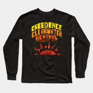 CCR in retro style Long Sleeve T-Shirt